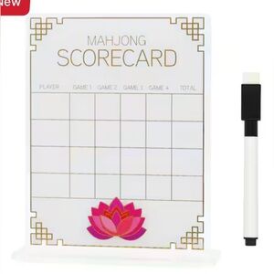 NWT- Jonathan Adler x Michaels Mahjong Scorecard Kit